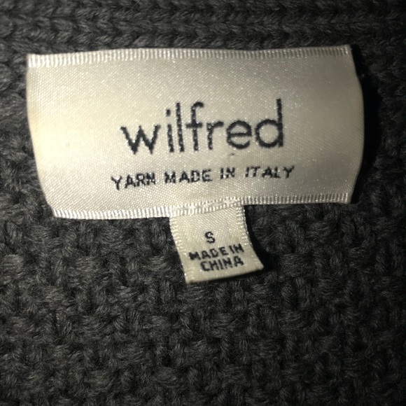 Wilfred long grey sweater - Picture 3 of 4